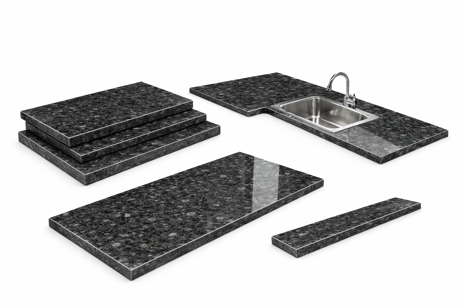 Гранітні стільниці та підвіконня