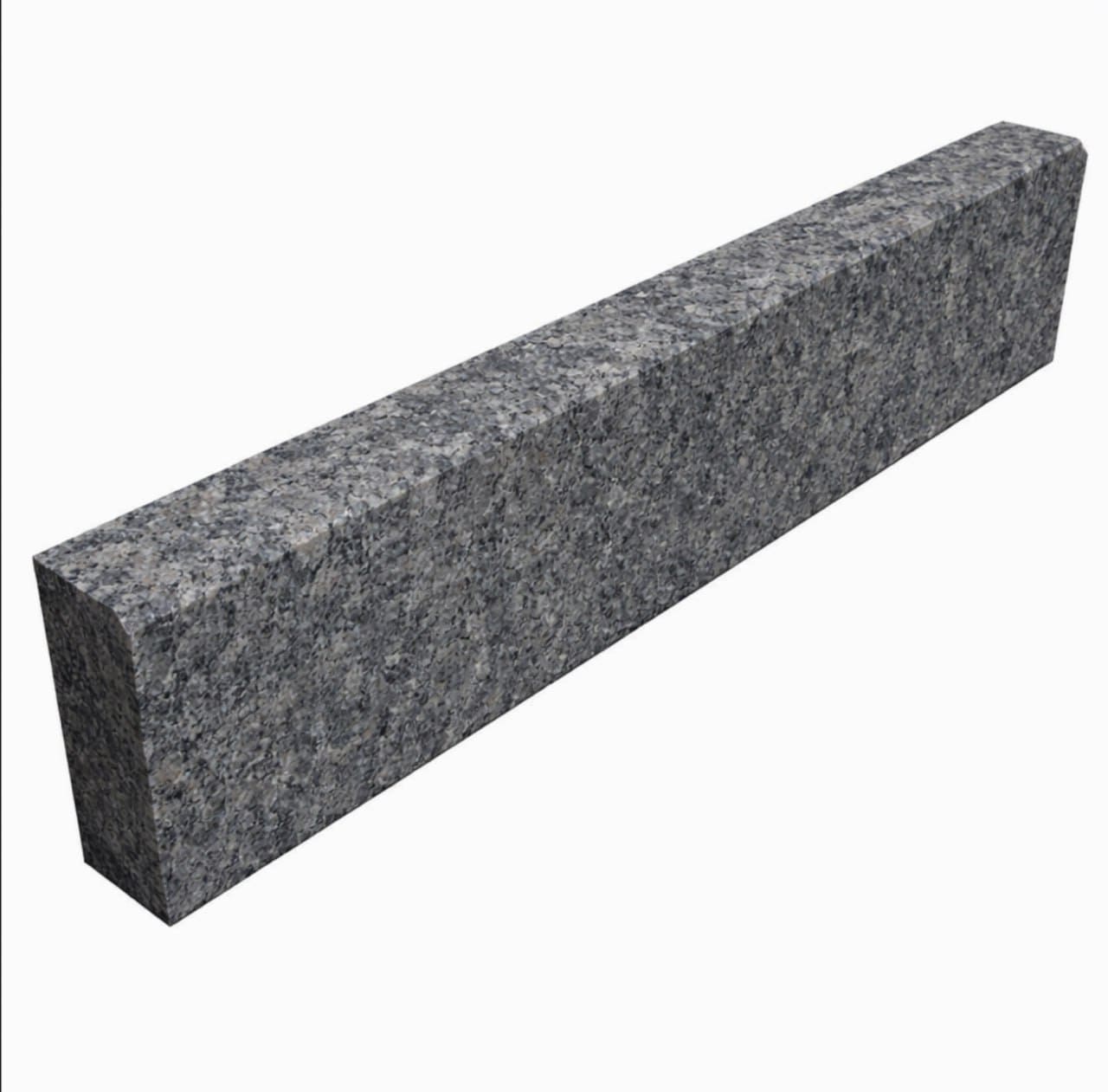 Бордюр гранітний з лабрадориту  Lх200х60 мм   (L=700-1500 мм) — додаткове фото